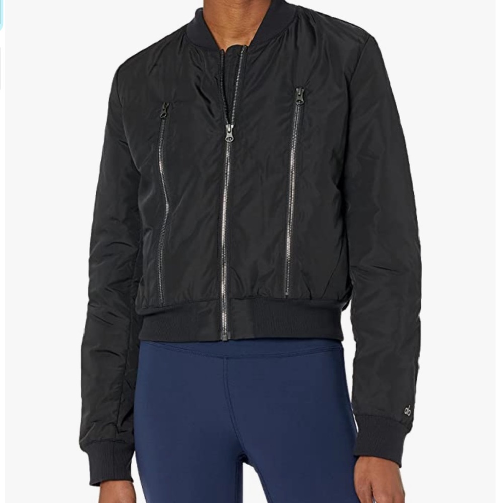 Alo Yoga Women's Off-Duty Bomber Jacket